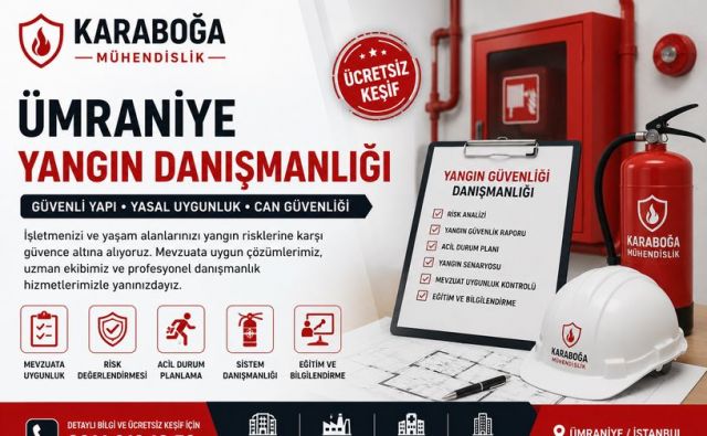 Ümraniye Yangın Danışmanlığı | Karaboğa Mühendislik